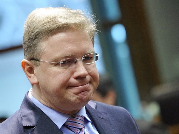 Ủy viên châu Âu phụ trách mở rộng liên minh và chính sách láng giềng Stefan Fule. (Nguồn: AFP/TTXVN)