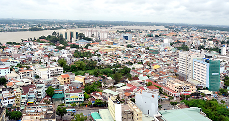 Một góc trung tâm TP.Biên Hòa hiện tại.