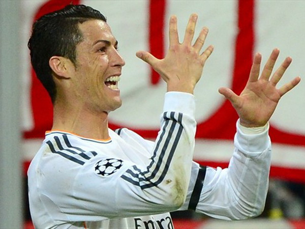 Cristiano Ronaldo lập kỷ lục ghi bàn. (Nguồn: AFP/Getty Images)