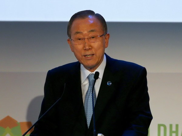 Tổng thư ký Liên hợp quốc Ban Ki-moon. (Nguồn: AFP/TTXVN)