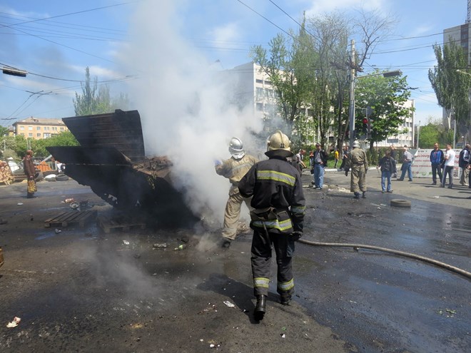 Xuất hiện tin vệ binh Ukraine rút quân khỏi Mariupol