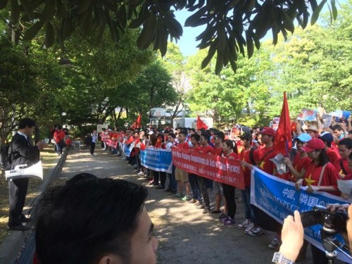 Cộng đồng người Việt Nam tại Nhật Bản, Pháp và Singapore phản đối Trung Quốc xâm phạm chủ quyền Việt Nam
