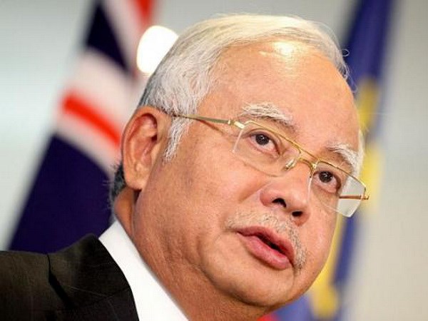 Thủ tướng Malaysia: Nên giải quyết vấn đề Biển Đông thong qua đàm phán Thủ tướng Malaysia Najib Razak. (Nguồn: AFP)