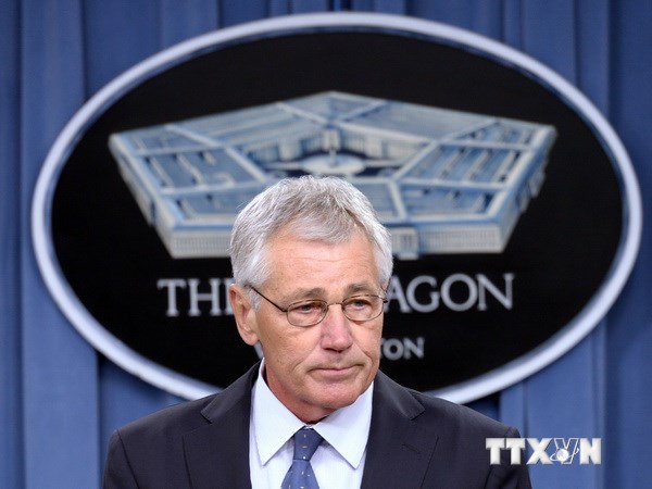 Bộ trưởng Quốc phòng Mỹ Chuck Hagel. (Nguồn: THX/TTXVN)