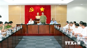 Security Minister holds phone talks with Chinese counterpart