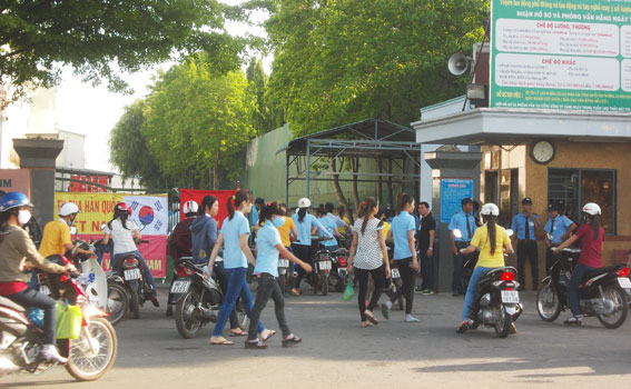Dong Nai-based industrial zones' workers back to work