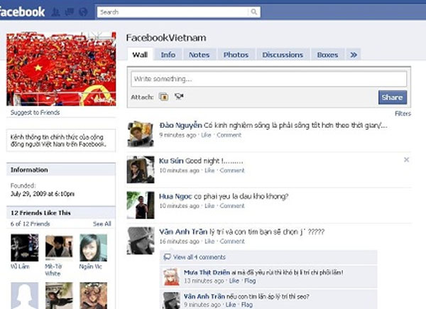 Facebook has 25 million users in Vietnam