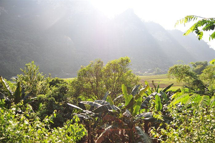 Exploring scenic landscape of Ba Be National Park