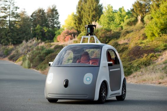 Google building self-driving cars with no driver seat, steering wheels