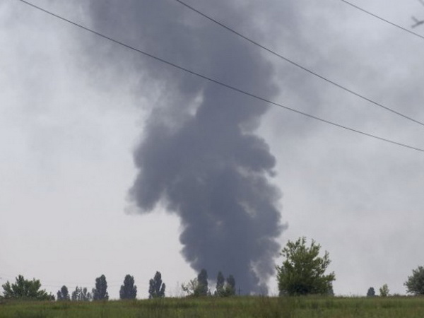 10 máy bay trực thăng tấn công dân quân tự vệ ở Slavyansk