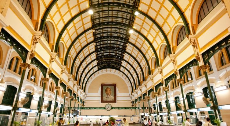 Saigon Central Post Office - an attractive destination