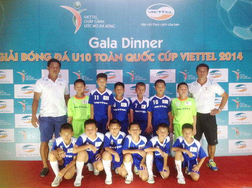 Đội Văn Tâm Đồng Nai tham dự giải U10 toàn quốc