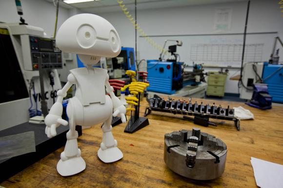 Intel's Jimmy the Robot is shown in this publicity photo released to Reuters May 28, 2014. 