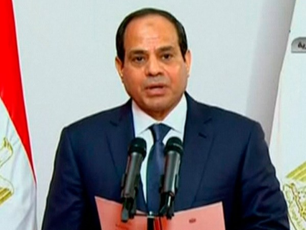 Tổng thống Fattah el-Sisi tuyên thệ nhậm chức. (Nguồn: Reuters)