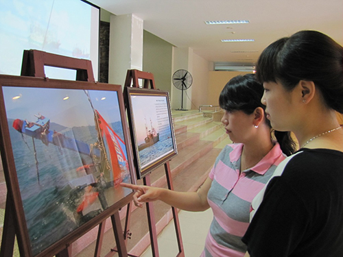 Photo exhibition focuses on Chinese marine aggression