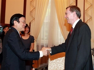 President bids farewell to Norwegian Ambassador