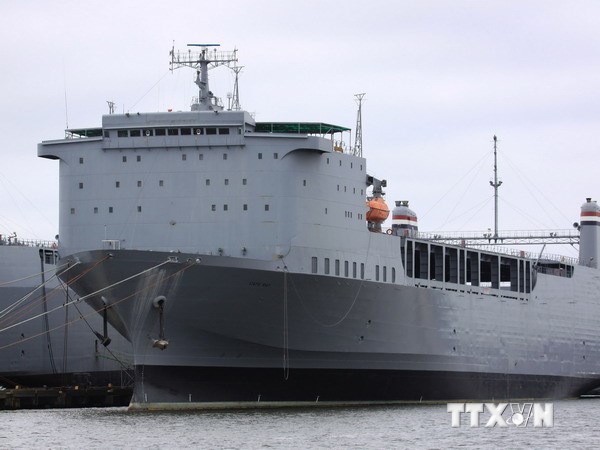 Chuyến tàu chở số vũ khí hóa học cuối cùng của Syria rời cảng