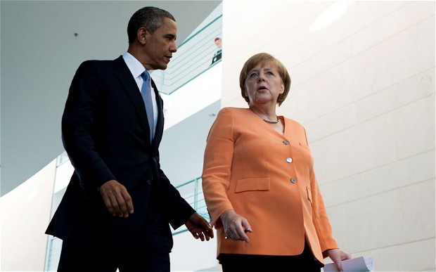 Thủ tướng Đức và Tổng thống Mỹ điện đàm về tình hình Ukraine