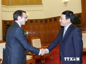 Deputy PM welcomes Obama assistant