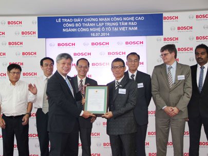 Bosch launches automotive R&amp;D center