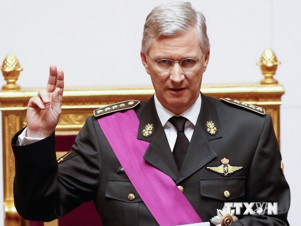 Nhà Vua Bỉ Philippe. (Nguồn: AFP/TTXVN)