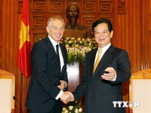 Prime Minister receives Former British PM Tony Blair