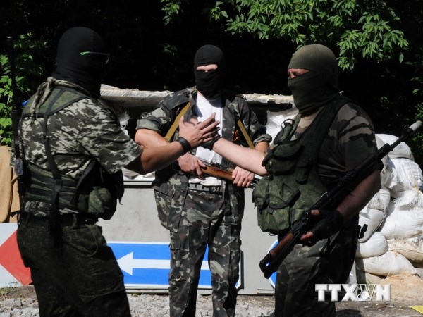 EU bổ sung thêm các cá nhân và thực thể vào danh sách trừng phạt do liên quan đến khủng hoảng Ukraine. (Nguồn: AFP/TTXVN)