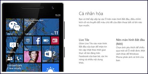Windows Phone 8.1 update brings news features to the new market