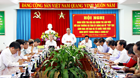 Dong Nai urged to further improve implementation of Party resolutions
