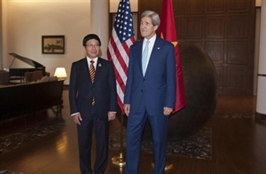 Deputy PM meets with foreign ministers of Myanmar, US, India