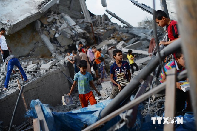 Thêm một lệnh ngừng bắn 72 giờ có hiệu lực tại Dải Gaza