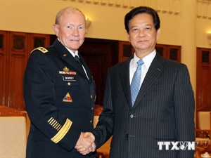 Prime Minister receives General Martin Dempsey