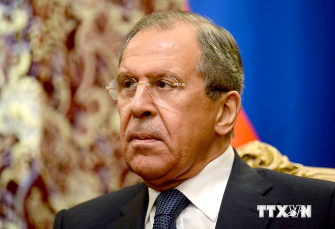 Ngoại trưởng Nga Sergei Lavrov. (Nguồn: AFP/TTXVN)