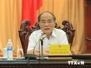 National Assembly Chairman Nguyen Sinh Hung 