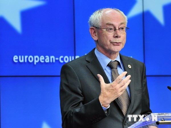 Chủ tịch EU Herman Van Rompuy. (Nguồn: AFP/TTXVN)