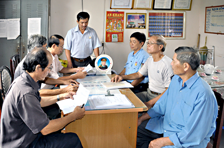 Cựu chiến binh phòng, chống tệ nạn