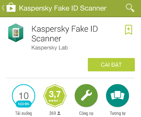 Kaspersky lab launches free scanner app for Android devices
