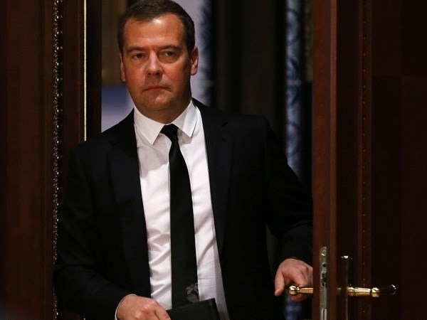 Thủ tướng Nga Dmitry Medvedev. (Nguồn: TASS)