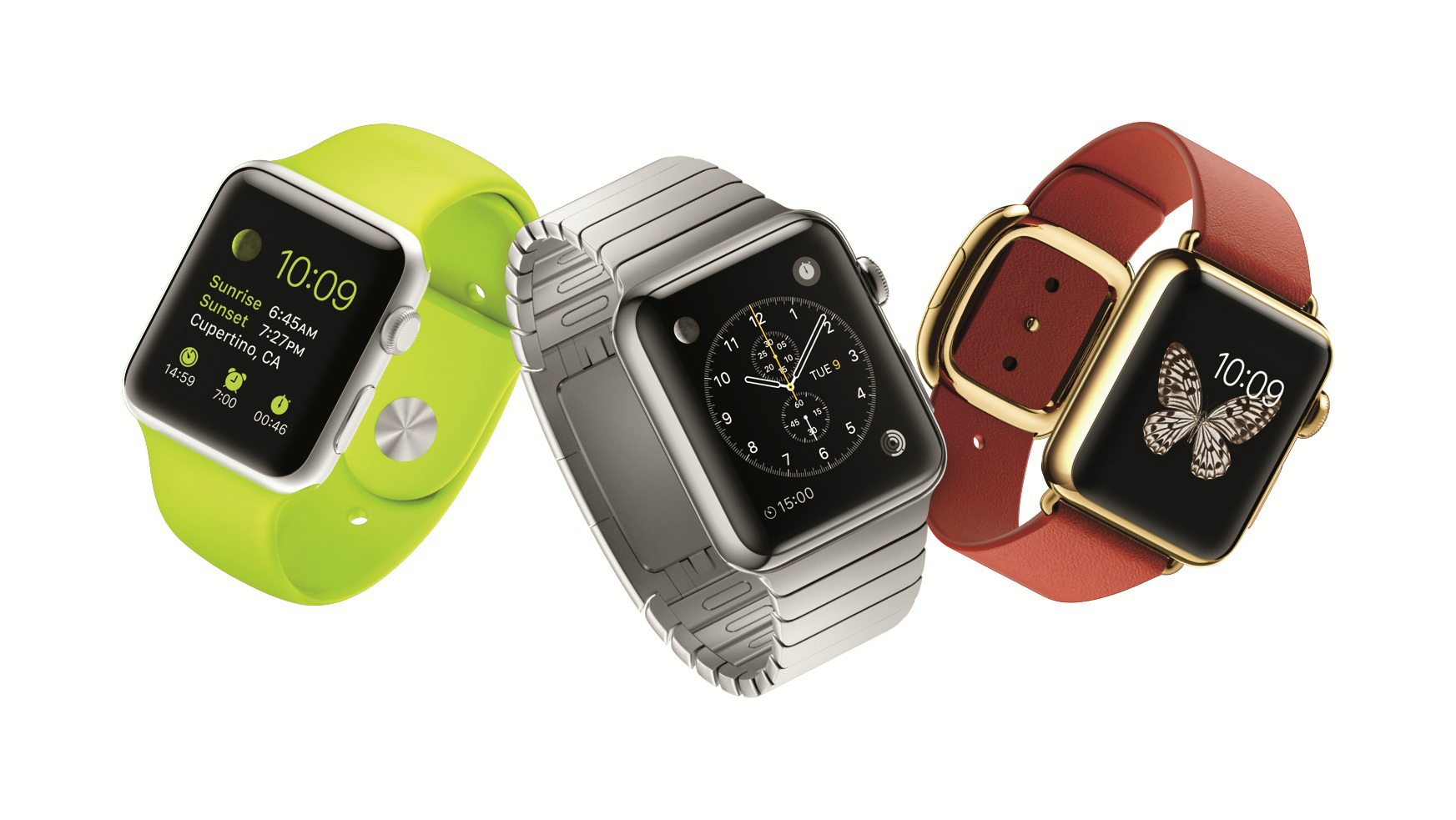 Apple Watch straps computing to wrist