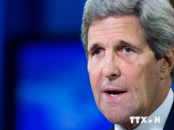 Ngoại trưởng Mỹ John Kerry. (Nguồn: AFP/TTXVN)