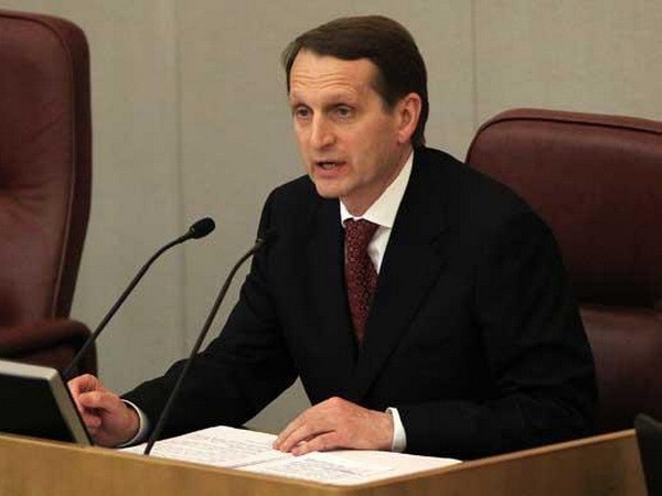 Chủ tịch Hạ viện Nga Sergei Naryshkin. (Nguồn: herald.co.zw)