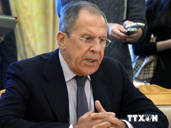 Ngoại trưởng Nga Sergei Lavrov. (Ảnh: AFP/TTXVN)