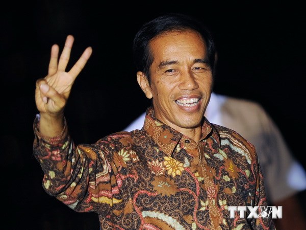  Tổng thống mới đắc cử của Indonesia Joko Widodo. (Nguồn: AFP/TTXVN)