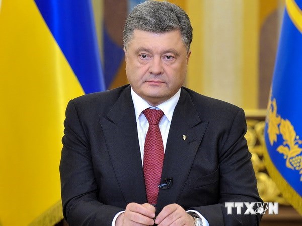 Tổng thống Ukraine Petro Poroshenko. (Ảnh: AFP/TTXVN)