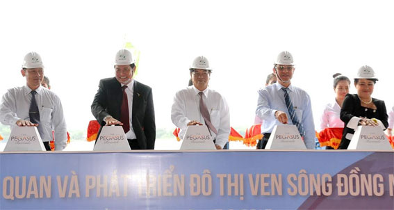 Dong Nai riverside improvement project started