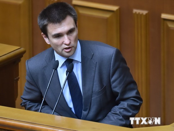 Ngoại trưởng Ukraine Pavlo Klimkin. (Nguồn: AFP/TTXVN)