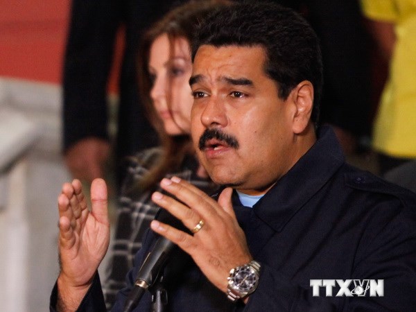 Tổng thống Venezuela Nicolas Maduro. (Nguồn: THX/TTXVN)