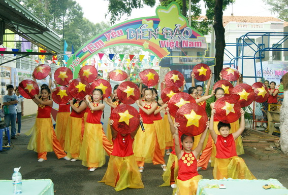 Nhà thiếu nhi tỉnh tổ chức Ngày hội "Em yêu biển, đảo Việt Nam"