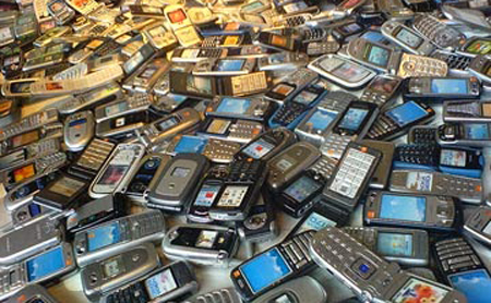 Discarded phones and tablets are among waste products that will be retrieved and processed from January 1, 2015.