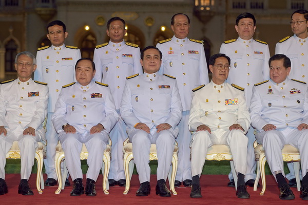 Nội các Thái Lan. (Nguồn: AFP/TTXVN)